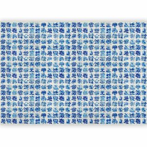 Papier peint - Azulejos tiles – traditional Portuguese ceramic tiles