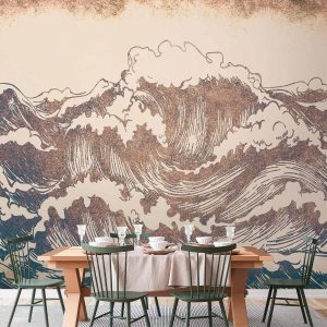 Papier peint - Giant waves