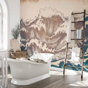 Papier peint - Giant waves