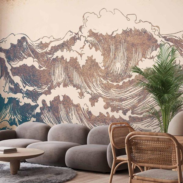 Papier peint - Giant waves Papier peint - Giant waves