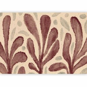 Papier peint - Leaves and spots – large vibrant shapes inspired by Matisse