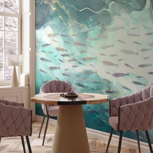 Papier peint - School of small fish