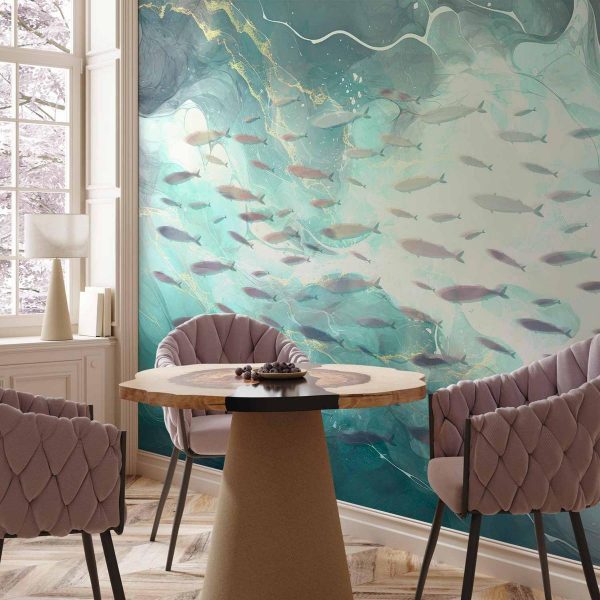 Papier peint - School of small fish