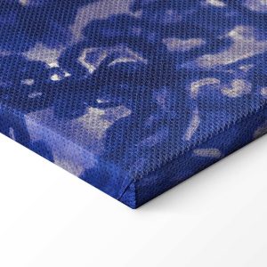 Tableau - Ancient vineyard - three women in a portal painted with blue ink