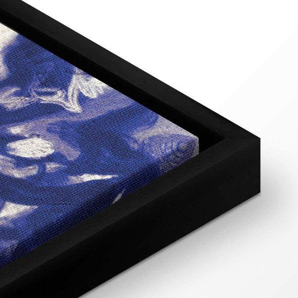 Tableau - Ancient vineyard - three women in a portal painted with blue ink