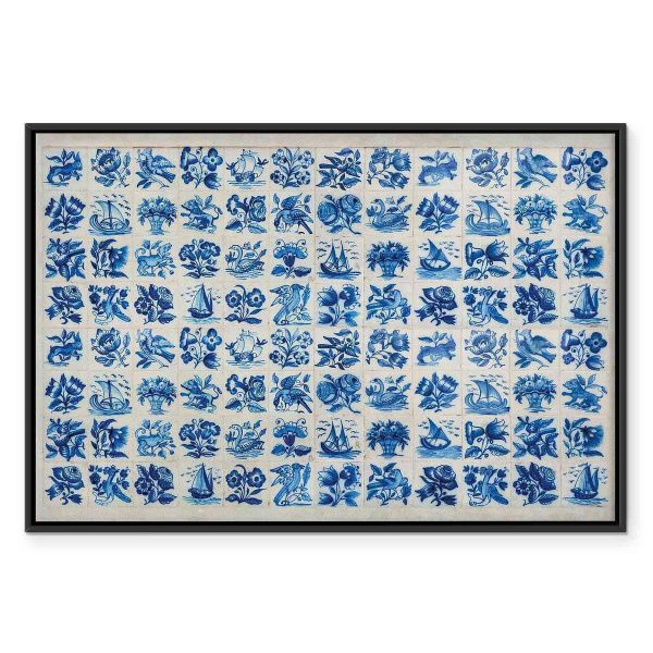 Tableau - Azulejos tiles – traditional Portuguese ceramic tiles