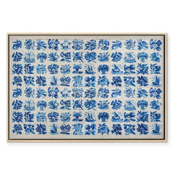 Tableau - Azulejos tiles – traditional Portuguese ceramic tiles
