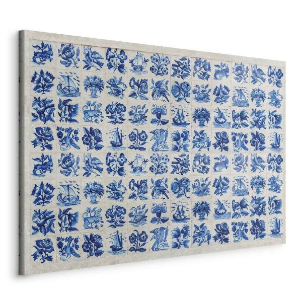 Tableau - Azulejos tiles – traditional Portuguese ceramic tiles