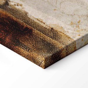 Tableau - Birds from an old engraving - vintage-style illustration depicting a heron and a crane