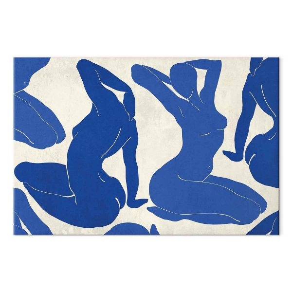 Tableau - Blue femininity