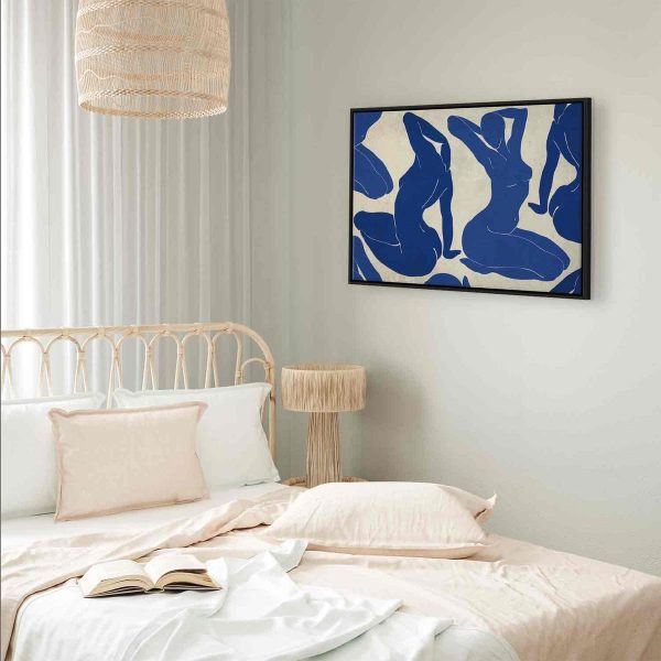 Tableau - Blue femininity