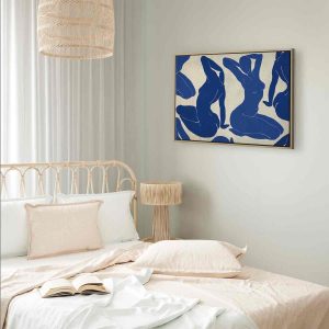 Tableau - Blue femininity