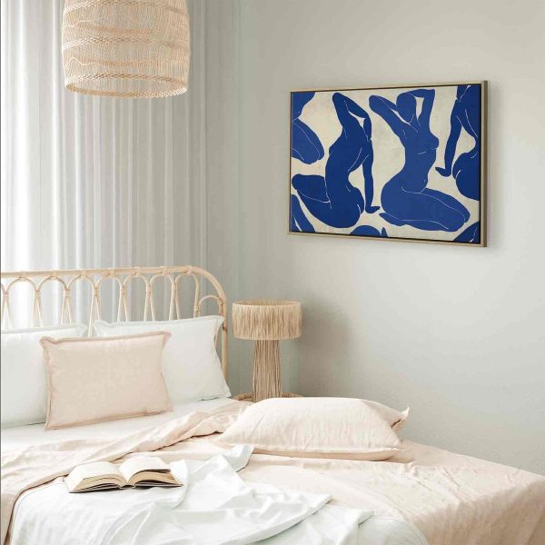 Tableau - Blue femininity