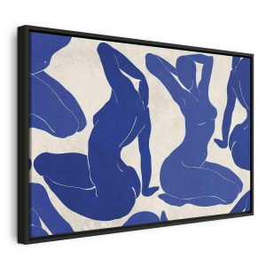 Tableau - Blue femininity