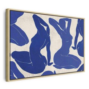 Tableau - Blue femininity