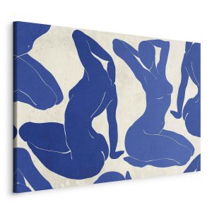 Tableau - Blue femininity