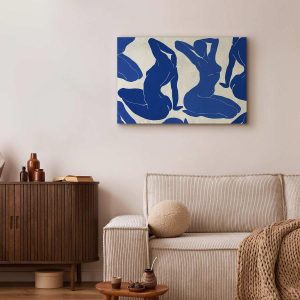 Tableau - Blue femininity