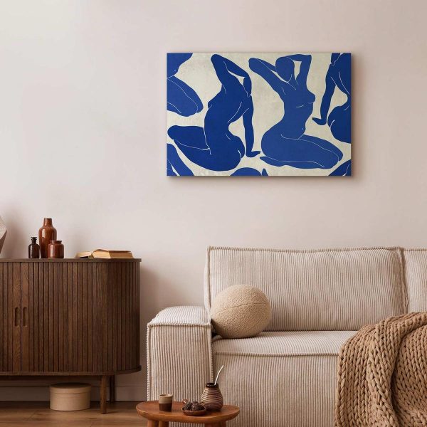 Tableau - Blue femininity