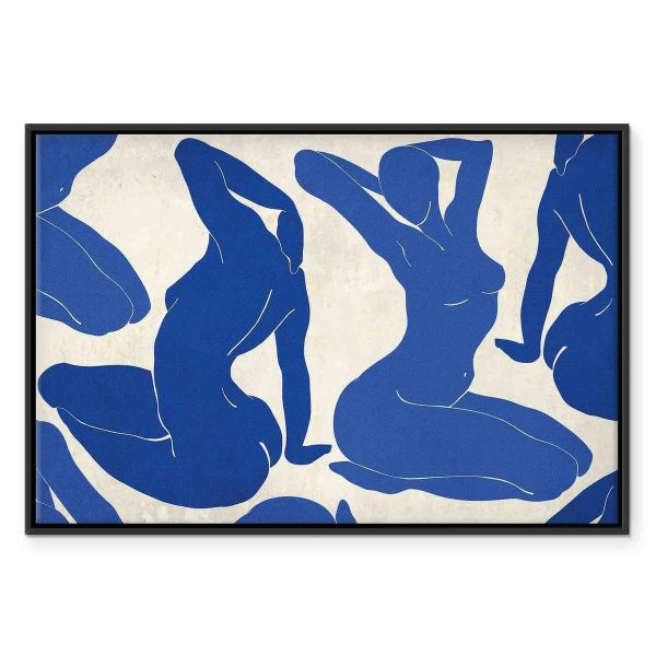 Tableau - Blue femininity