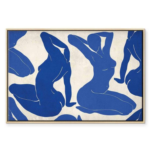 Tableau - Blue femininity