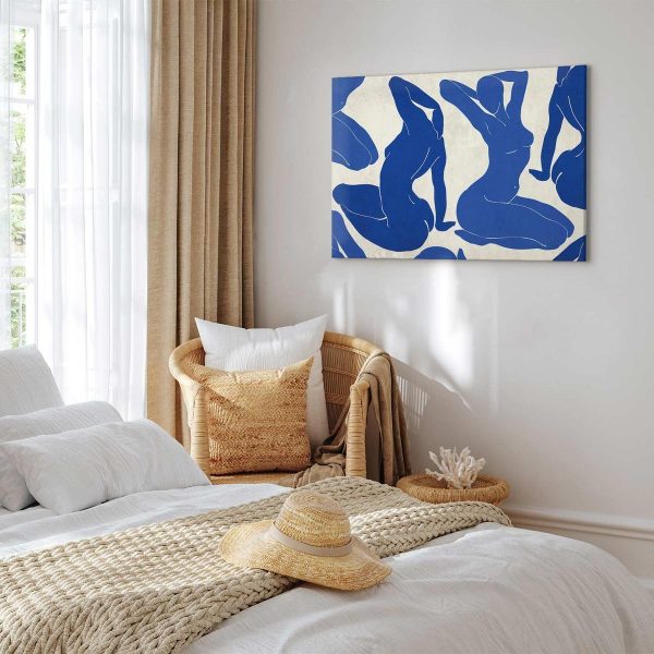 Tableau - Blue femininity