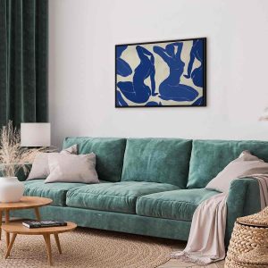 Tableau - Blue femininity