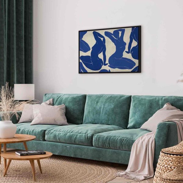 Tableau - Blue femininity