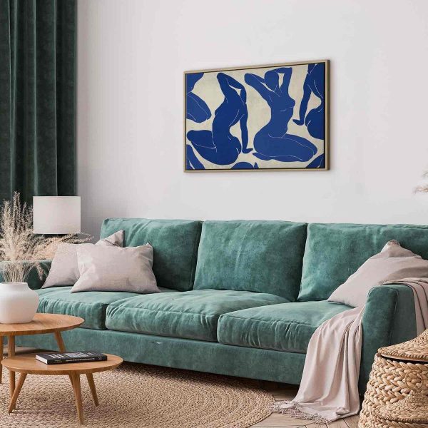 Tableau - Blue femininity