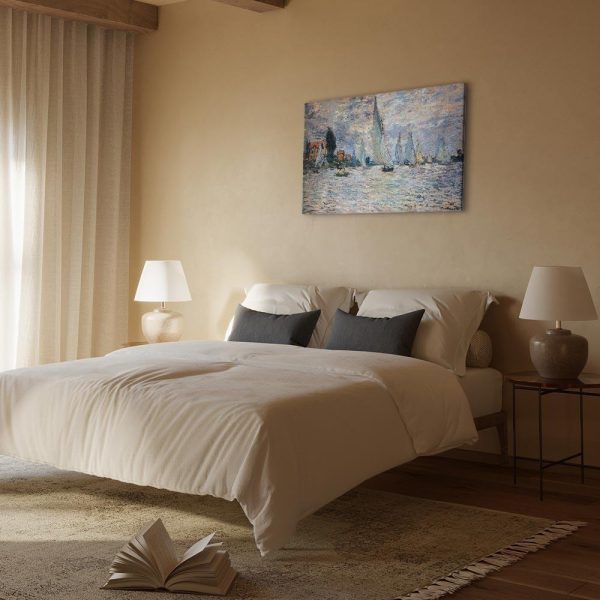 Tableau - Claude Monet - Sailboats, Regatta in Argenteuil