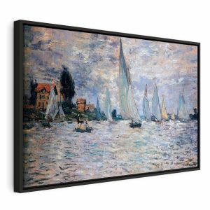 Tableau - Claude Monet - Sailboats, Regatta in Argenteuil