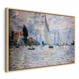 Tableau - Claude Monet - Sailboats, Regatta in Argenteuil