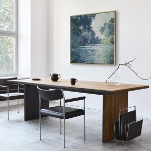 Tableau - Claude Monet – A Stretch of the Seine near Giverny