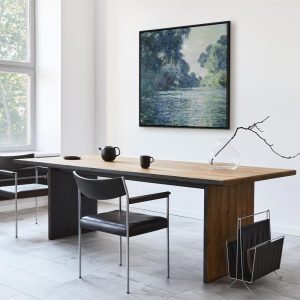 Tableau - Claude Monet – A Stretch of the Seine near Giverny