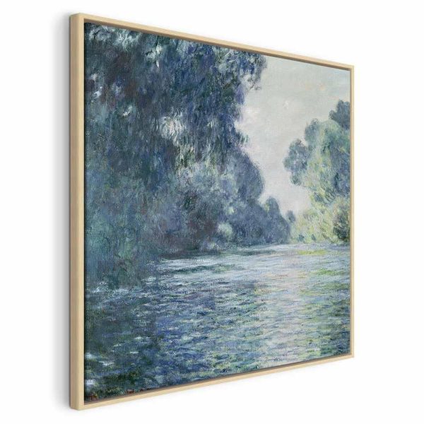 Tableau - Claude Monet – A Stretch of the Seine near Giverny