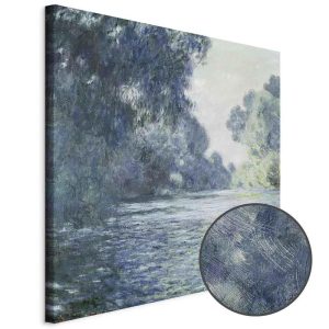 Tableau - Claude Monet – A Stretch of the Seine near Giverny