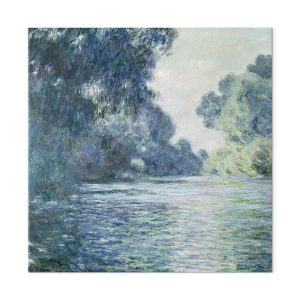 Tableau - Claude Monet – A Stretch of the Seine near Giverny