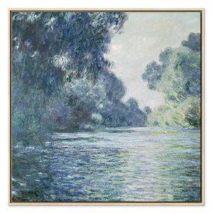Tableau - Claude Monet – A Stretch of the Seine near Giverny
