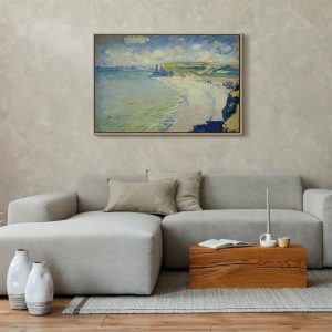 Tableau - Claude Monet – Beach at Pourville