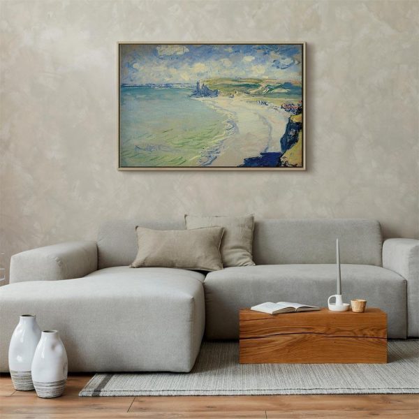 Tableau - Claude Monet – Beach at Pourville