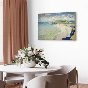 Tableau - Claude Monet – Beach at Pourville