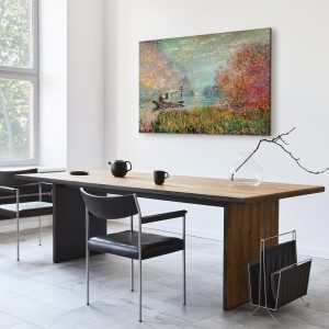 Tableau - Claude Monet – Boat on the Seine