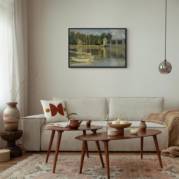 Tableau - Claude Monet – Bridge at Argenteuil