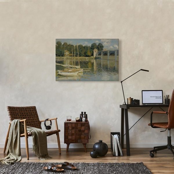 Tableau - Claude Monet – Bridge at Argenteuil