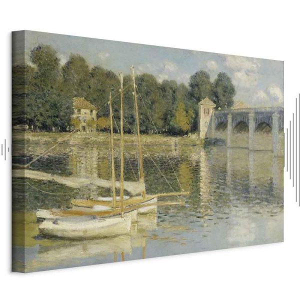 Tableau - Claude Monet – Bridge at Argenteuil Tableau - Claude Monet – Bridge at Argenteuil