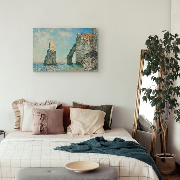 Tableau - Claude Monet – Cliffs at Étretat