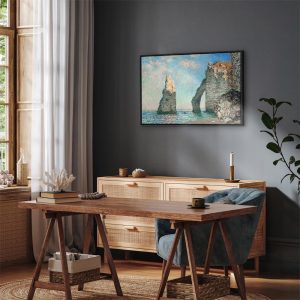 Tableau - Claude Monet – Cliffs at Étretat