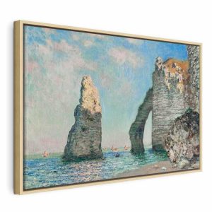 Tableau - Claude Monet – Cliffs at Étretat