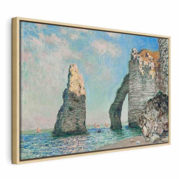 Tableau - Claude Monet – Cliffs at Étretat