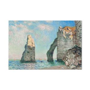 Tableau - Claude Monet – Cliffs at Étretat