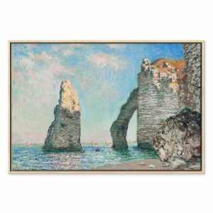 Tableau - Claude Monet – Cliffs at Étretat